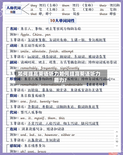 如何提高英语听力如何提高英语听力能力?